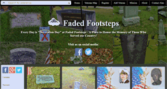 Desktop Screenshot of fadedfootsteps.com